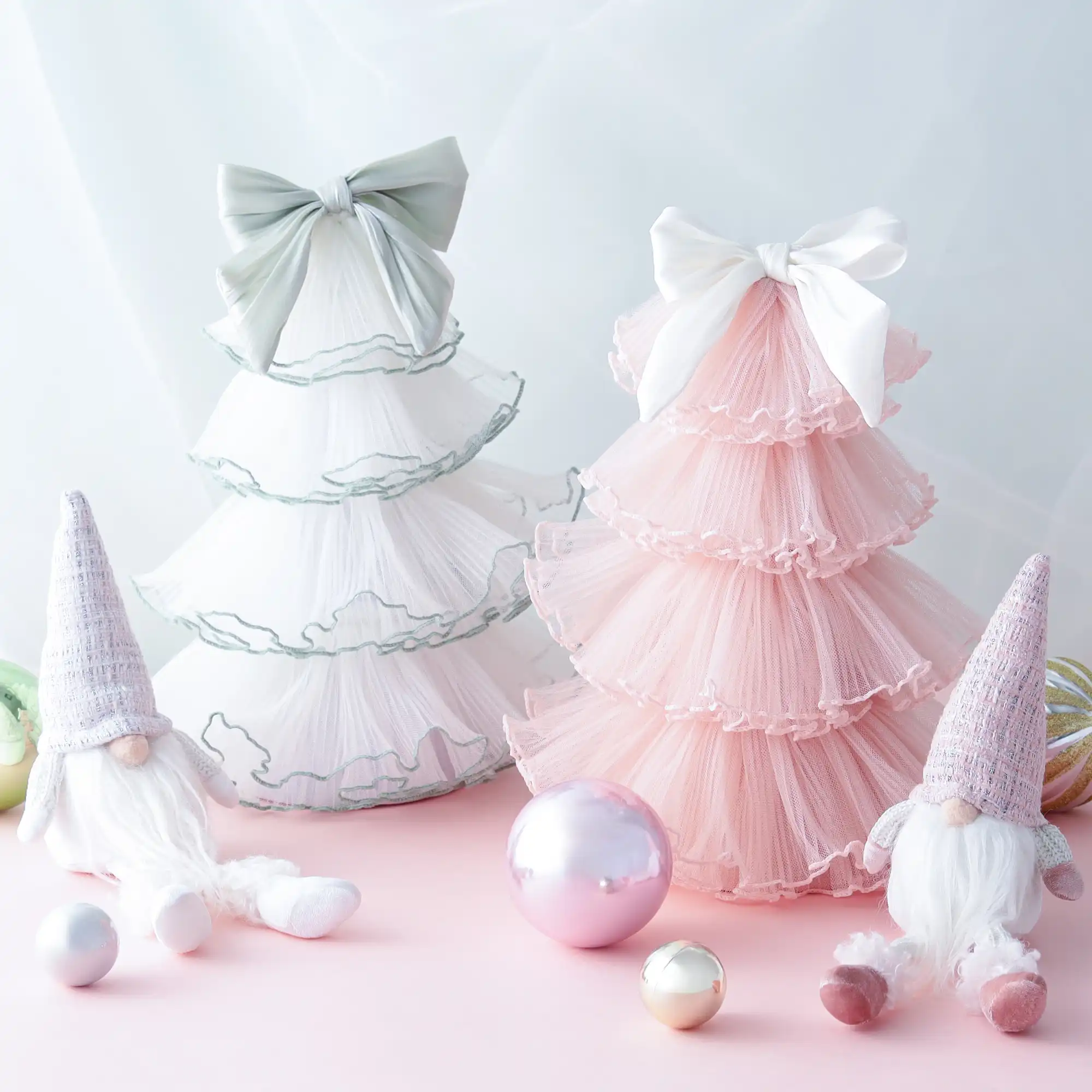かわいいクリスマスを叶えてくれる♪チュールツリー