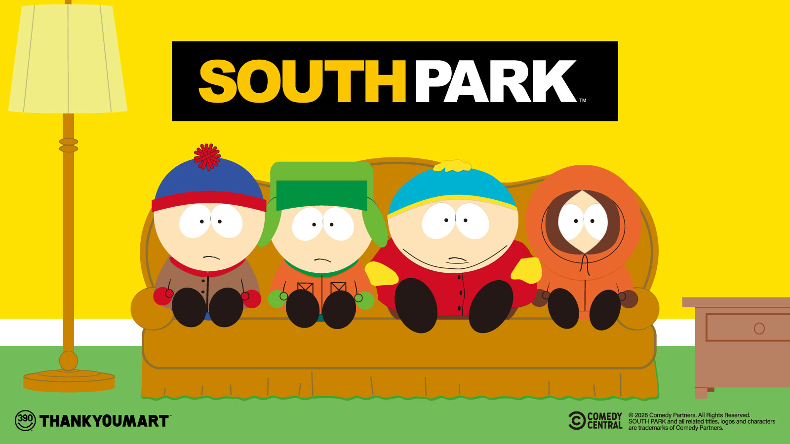 「サウスパーク」の 限定アイテムが新登場！