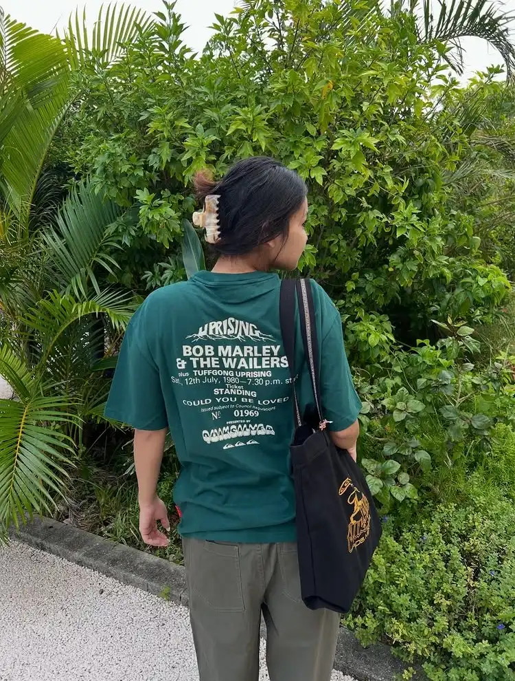 Bob Marley×QUIKSILVER Tee