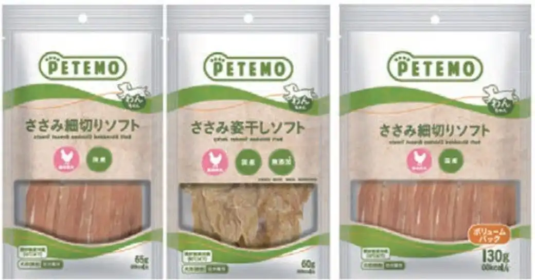 PETEMO　いぬおやつ　ジャーキーシリーズ