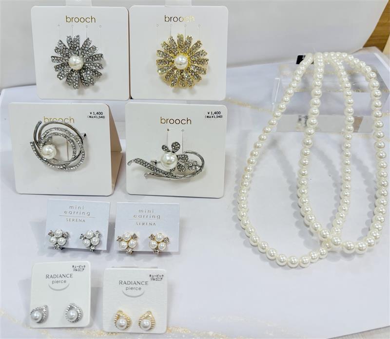 式典などにおすすめ☆～完成品アクセサリーのご紹介～