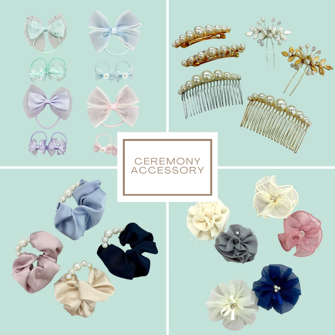 親子で楽しめるセレモニーアクセサリー