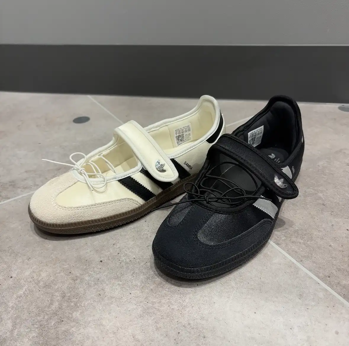 ADIDAS　SAMBA　メリージェーンデザイン