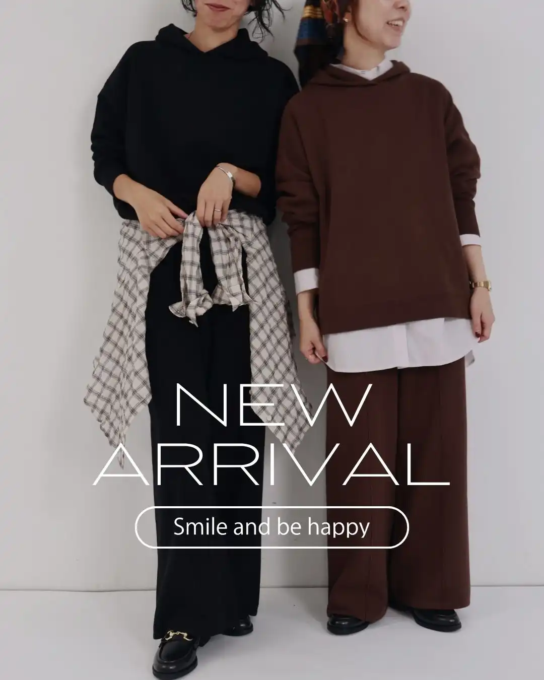 Smile and be happy  新作入荷
