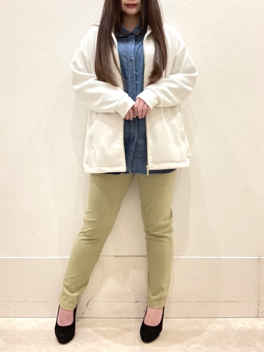 大人可愛い♡シンプルパーカー