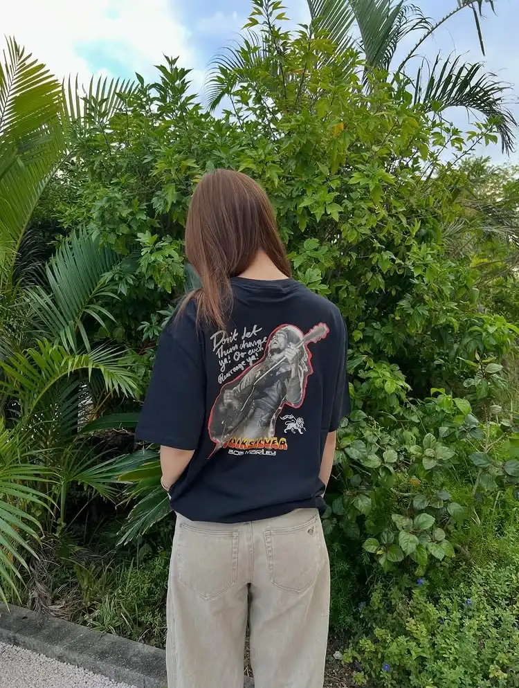 Bob Marley×QUIKSILVER Tee