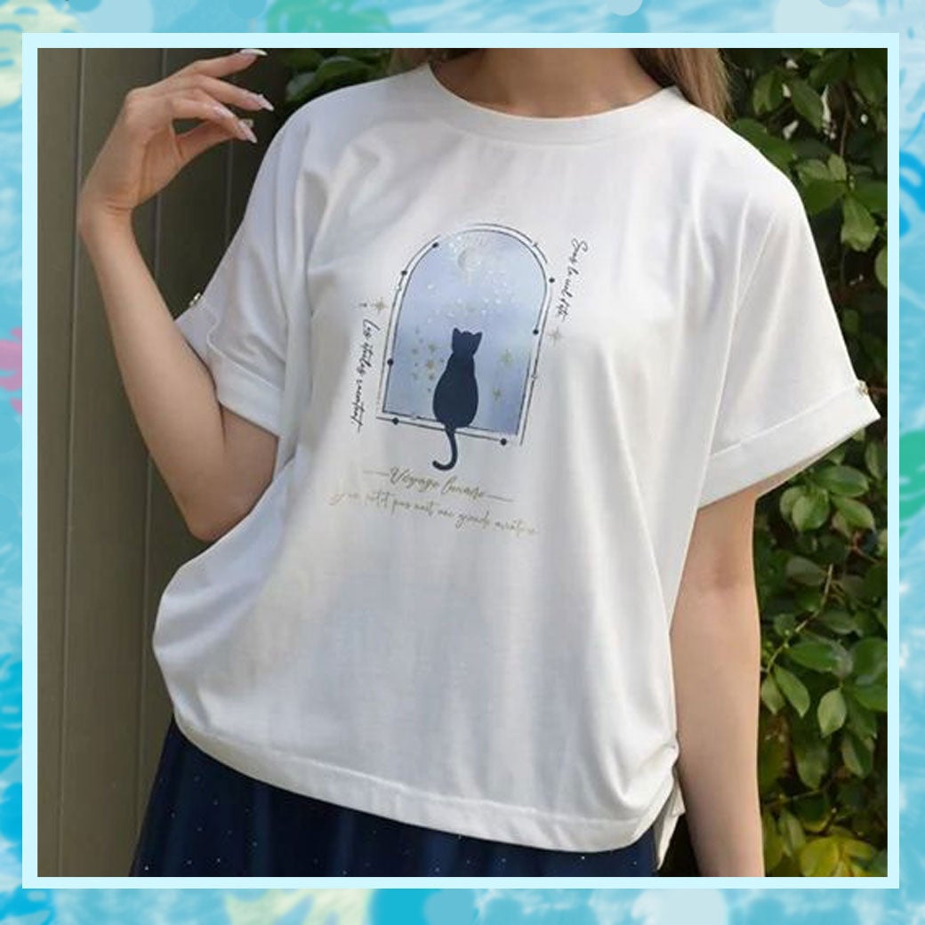 接触冷感 エトワールＴシャツ