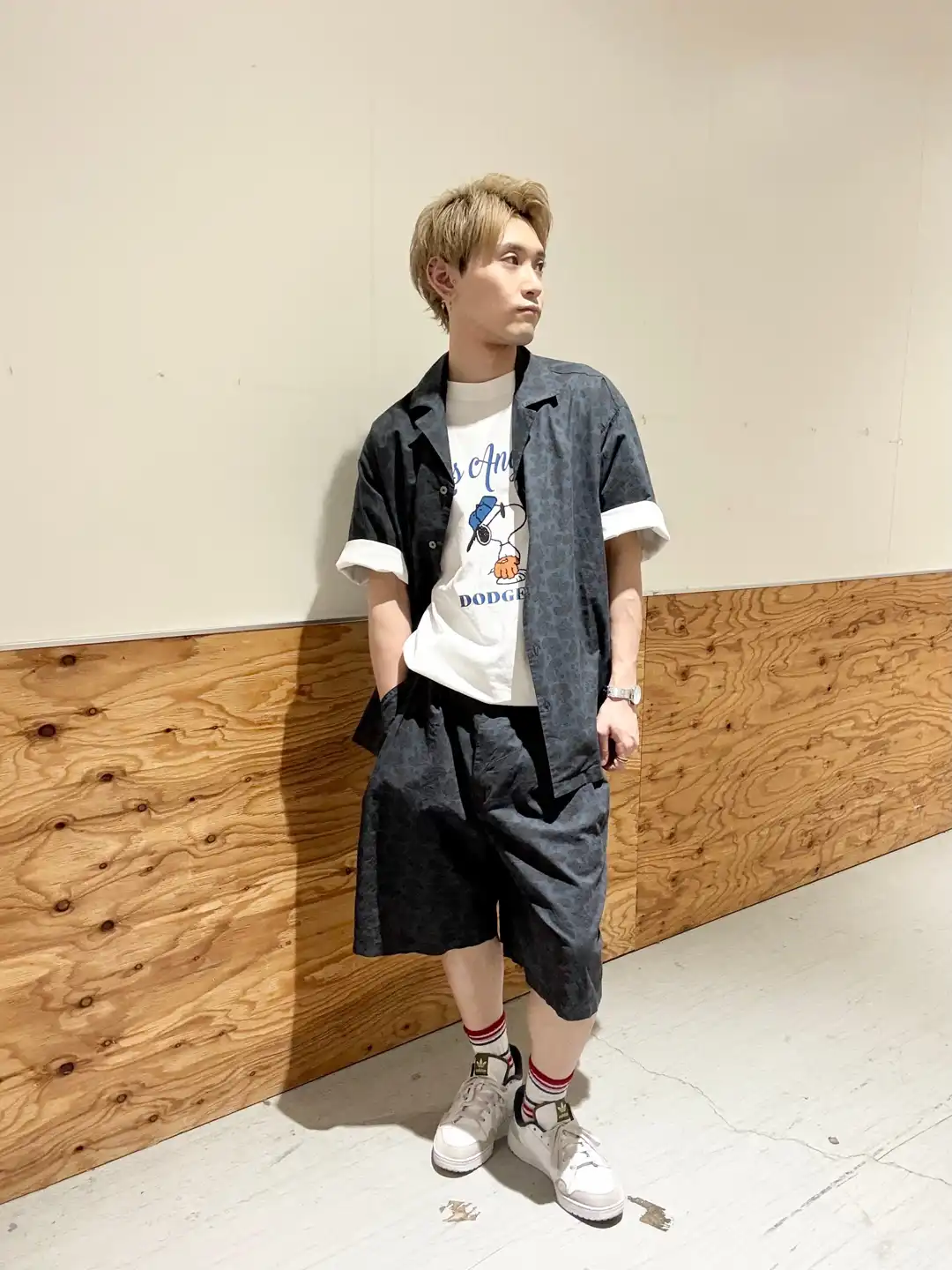 【LFMU/ユニセックス】ペイズリーバルーンハーフパンツ☆