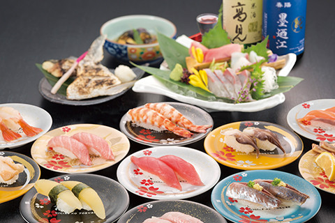 廻転寿司　にぎりの徳兵衛