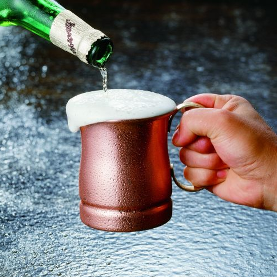 ビールでもアイスコーヒーでも◎