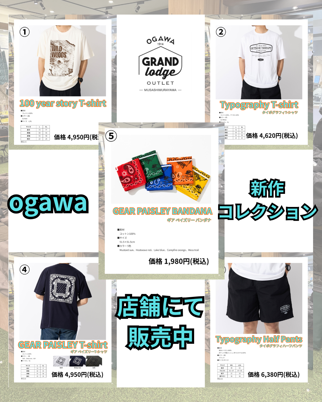 ogawa 新コレクション 誕生！！