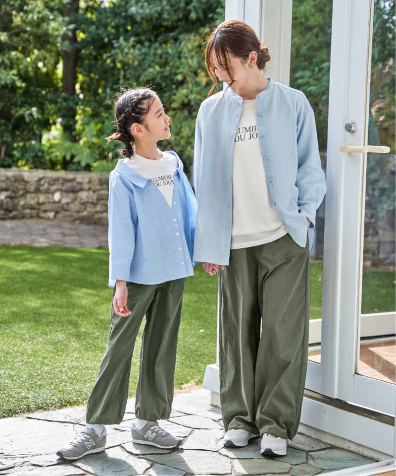 親子お揃い ドライテックチノベイカーパンツ