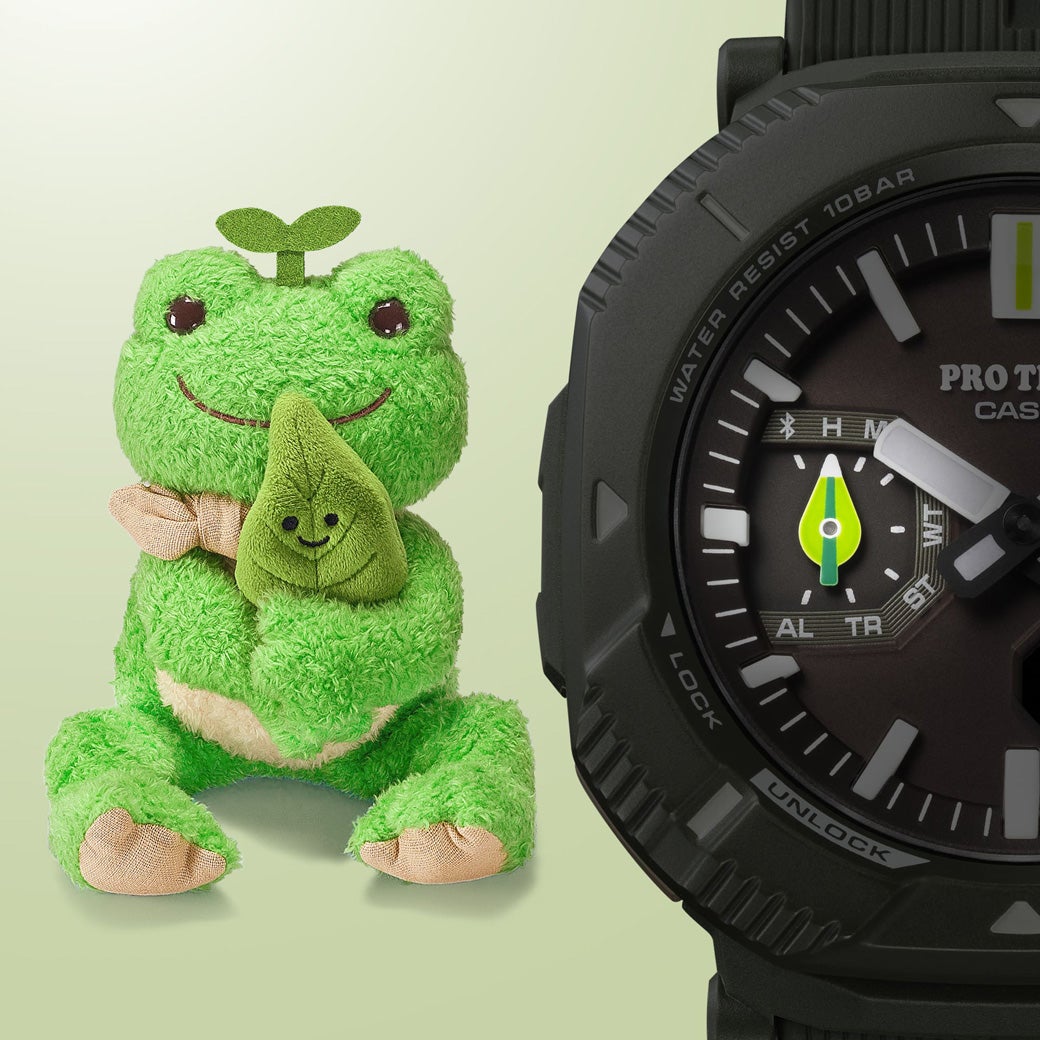 PRO TREK×日本自然保護協会×かえるのピクルスコラボモデル　中古美品 ニュース｜ショップニュース｜PRO TREK×日本自然保護協会×かえるの