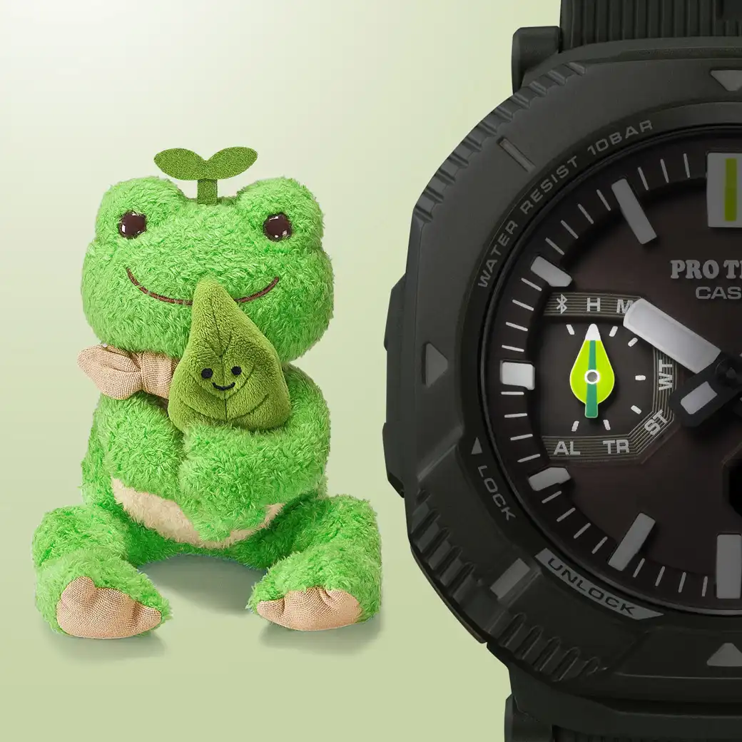 PRO TREK×日本自然保護協会×かえるのピクルス