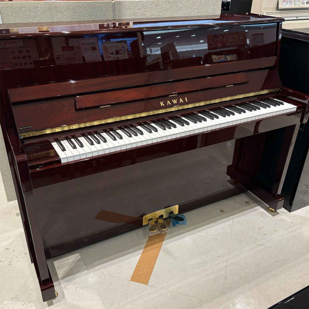 【アップライトピアノ】「KAWAI K-114SN」展示品入れ替えのため特価でご提供中！