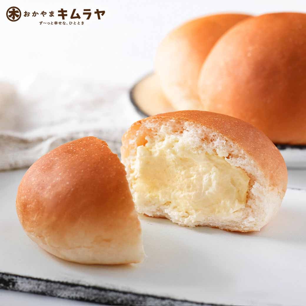 ひんやりクリームパン（生クリーム入 カスタード）