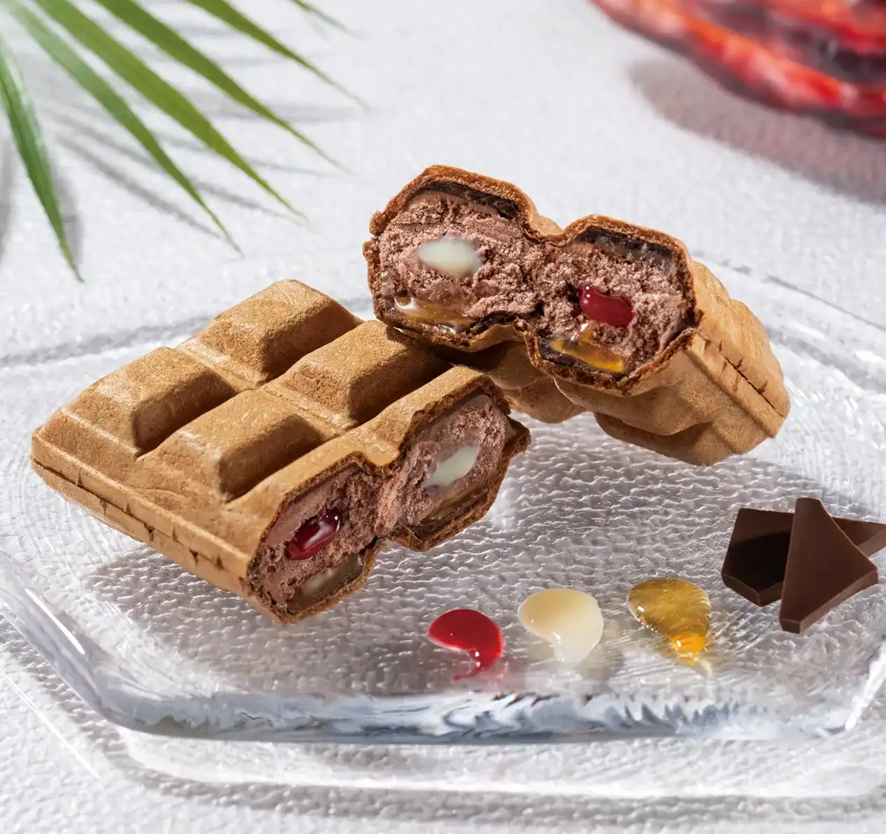 南国白くま最中チョコレート