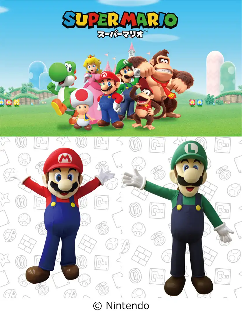 マリオ＆ルイージがやってくる！撮影会