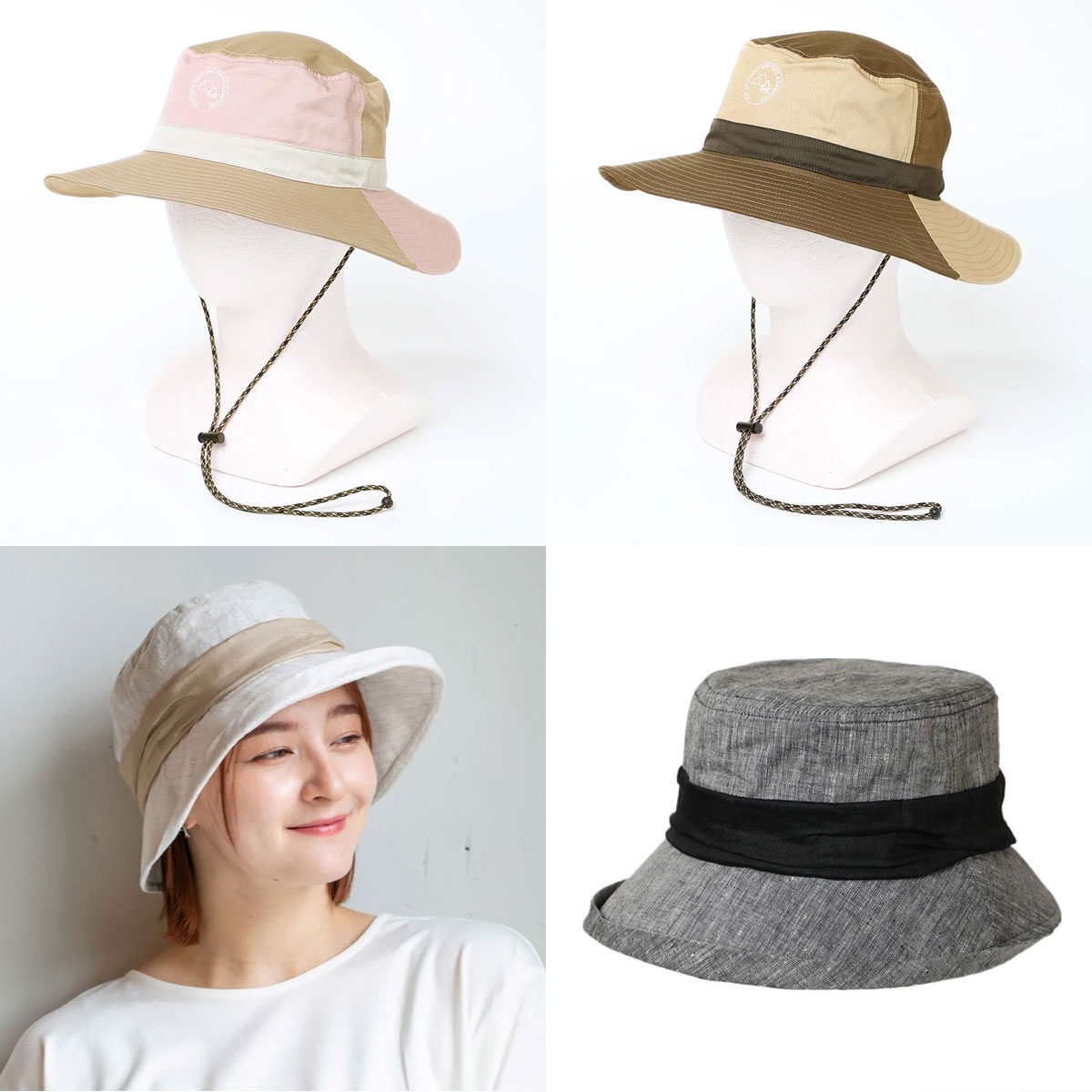 撥水ツイルCAMPアドベンチャーハット