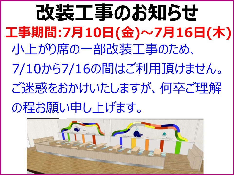 ニュース｜モールからのお知らせ｜改装工事のお知らせ｜イオンモール和歌山