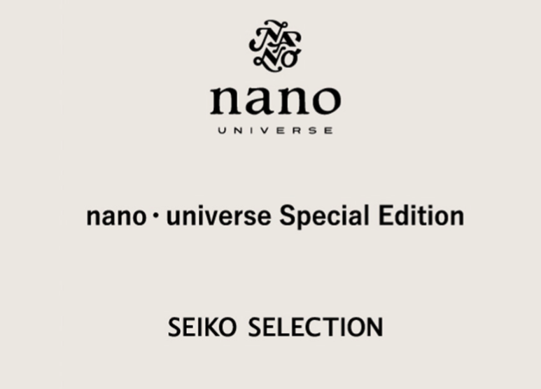 ◎SEIKO×nano・universe再入荷◎