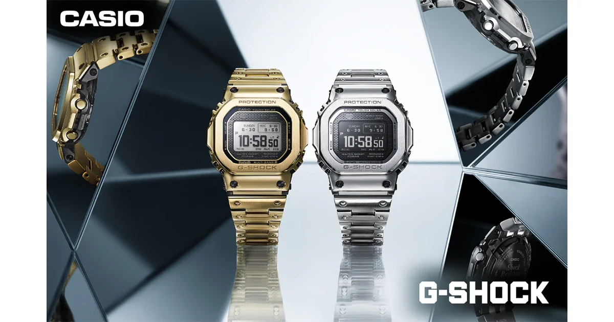ニュース｜CASIO G-SHOCKフルメタルシリーズ最新モデル『GMW-BZ5000D