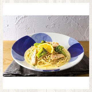 炙りトロサーモンのレモンクリーム