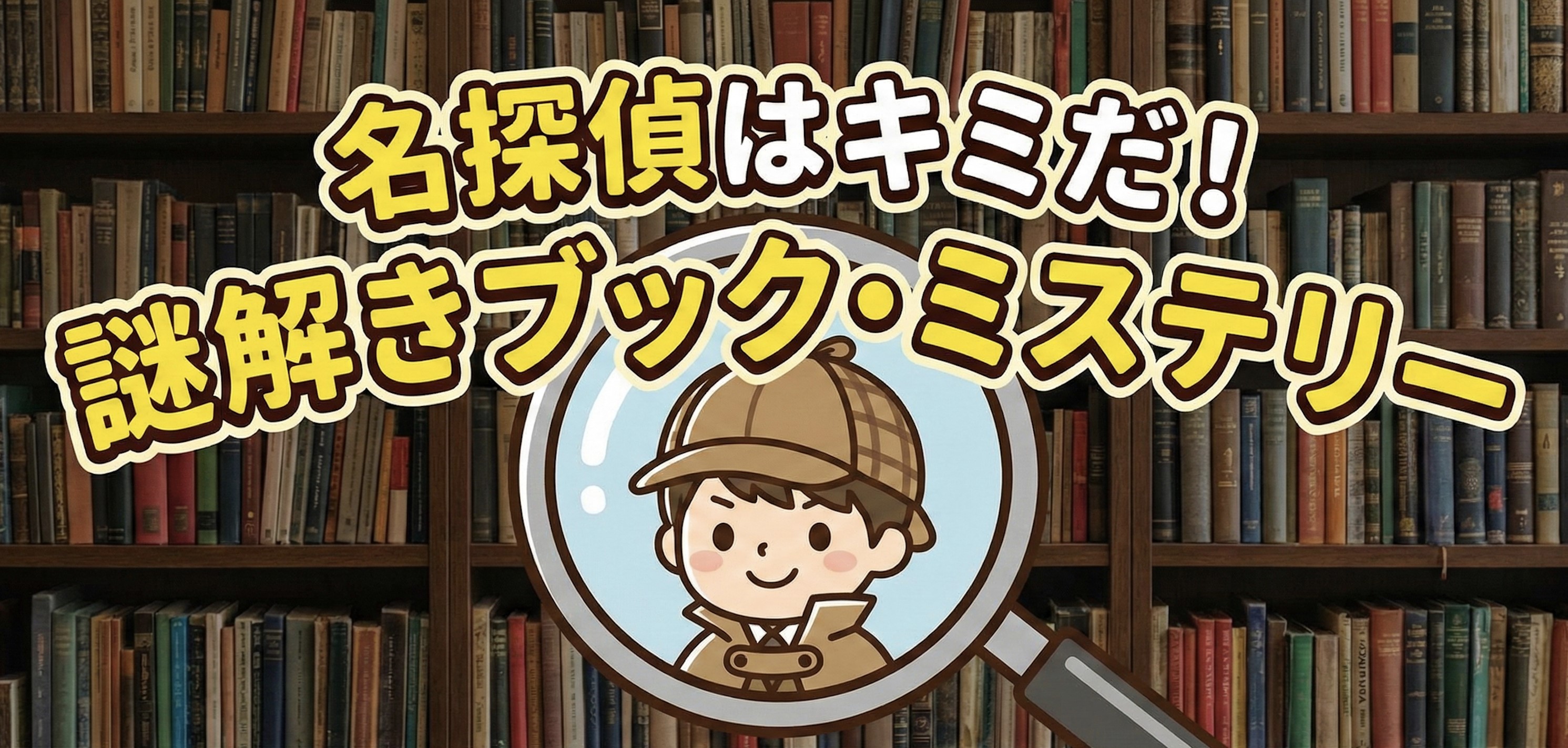 ヨンデミー 名探偵はキミだ! 謎解きブック・ミステリー