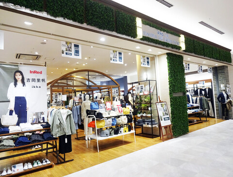ショップ｜ikka THE BEAUTIFUL LIFE GREEN STORE｜イオンモール草津