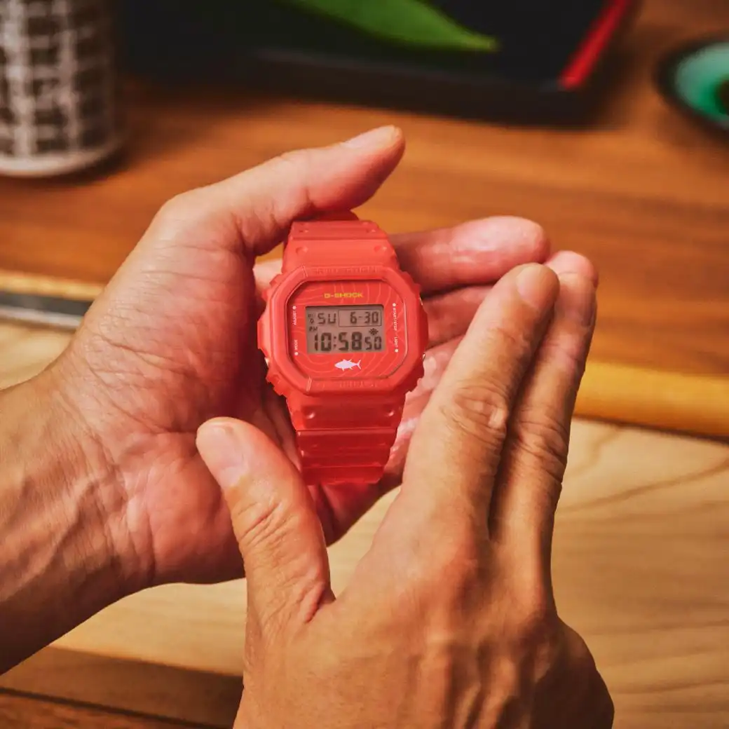 G-SHOCK x 寿司（まぐろ）