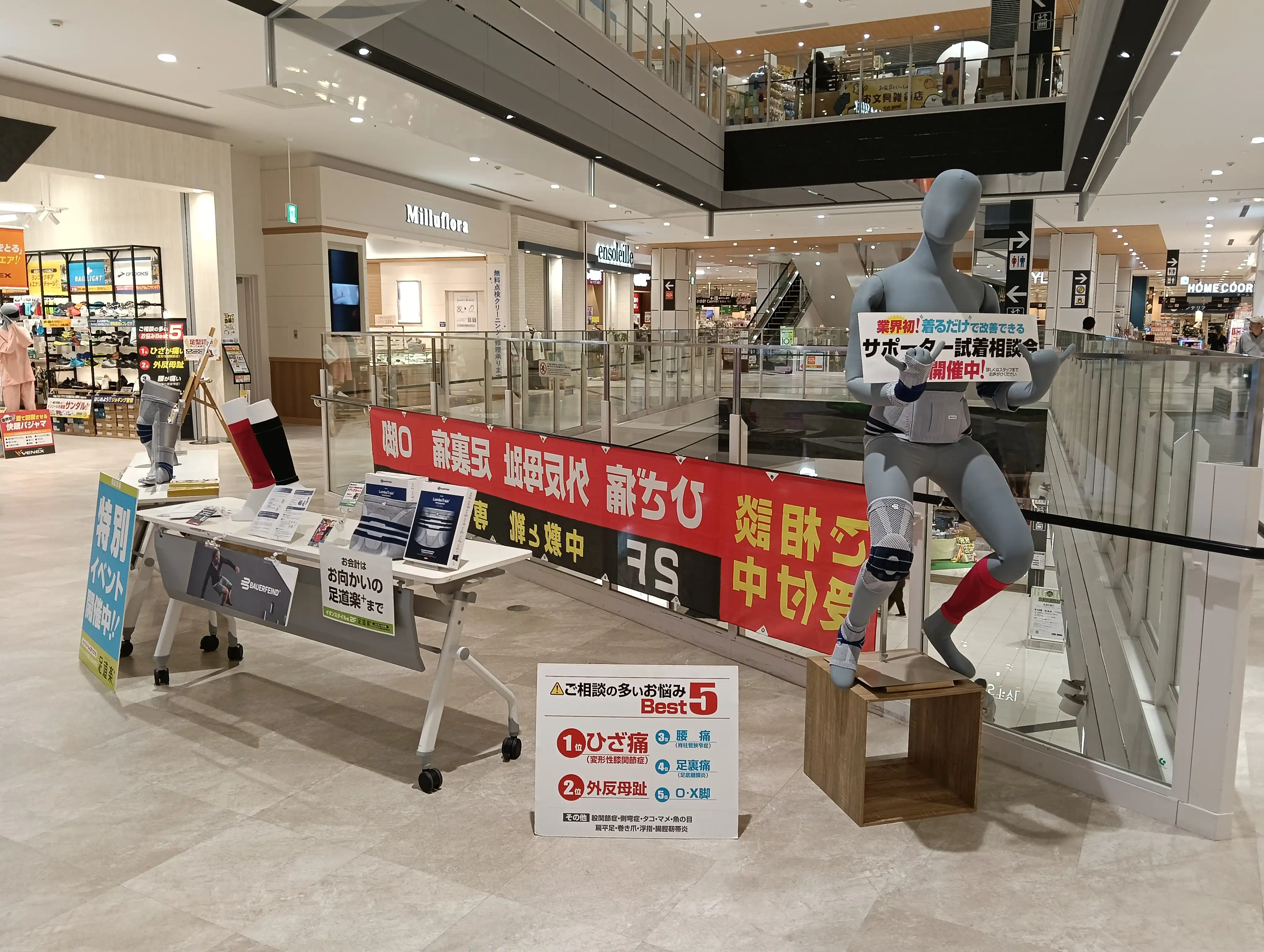 BAUERFEINDサポーター試着体験会