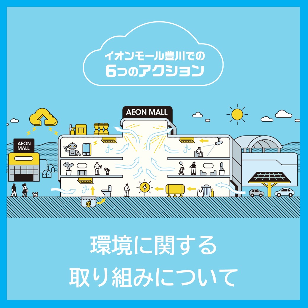 環境に関する取り組みについて / イオンモール豊川 SDGsツアーのご案内