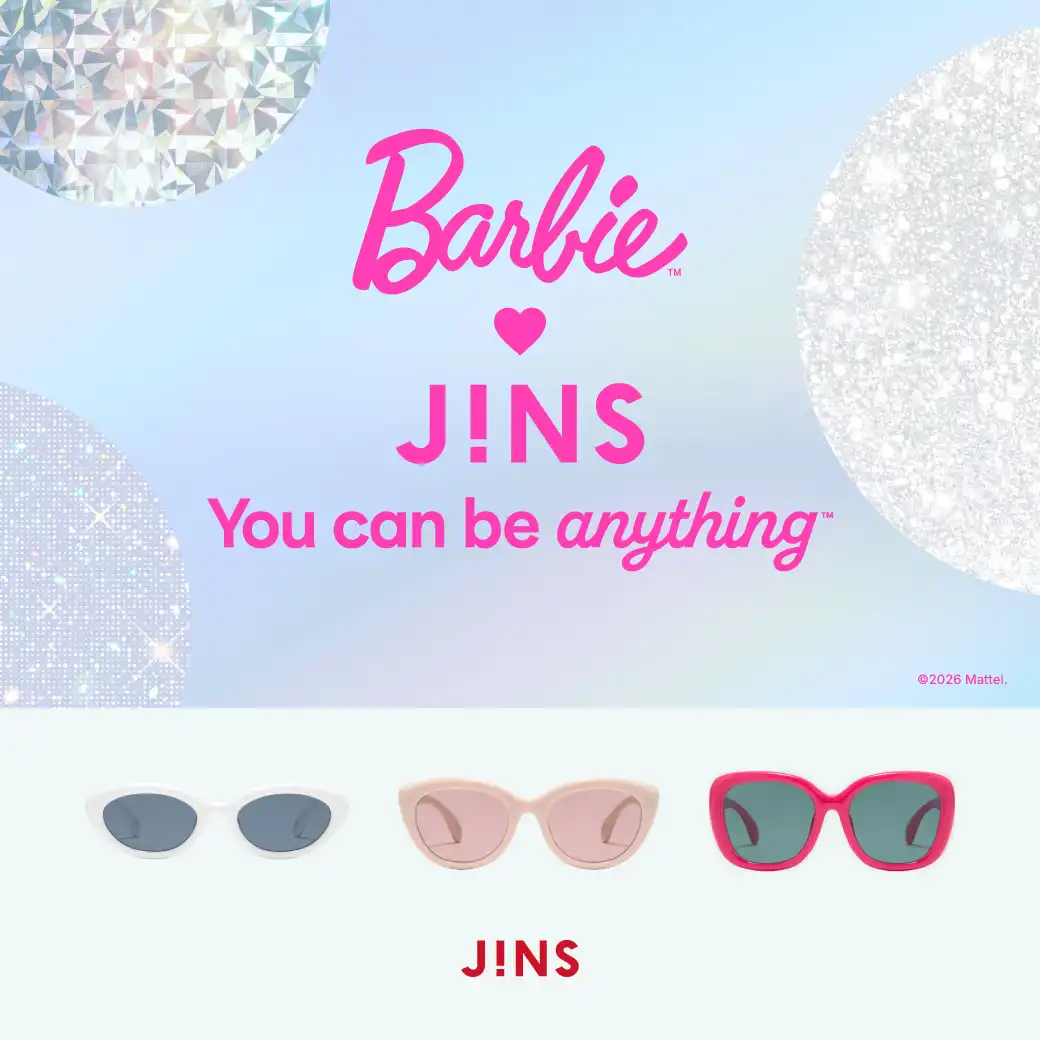 世界で最も有名なファッションドールBarbieとJINSのコラボコレクションが登場!
