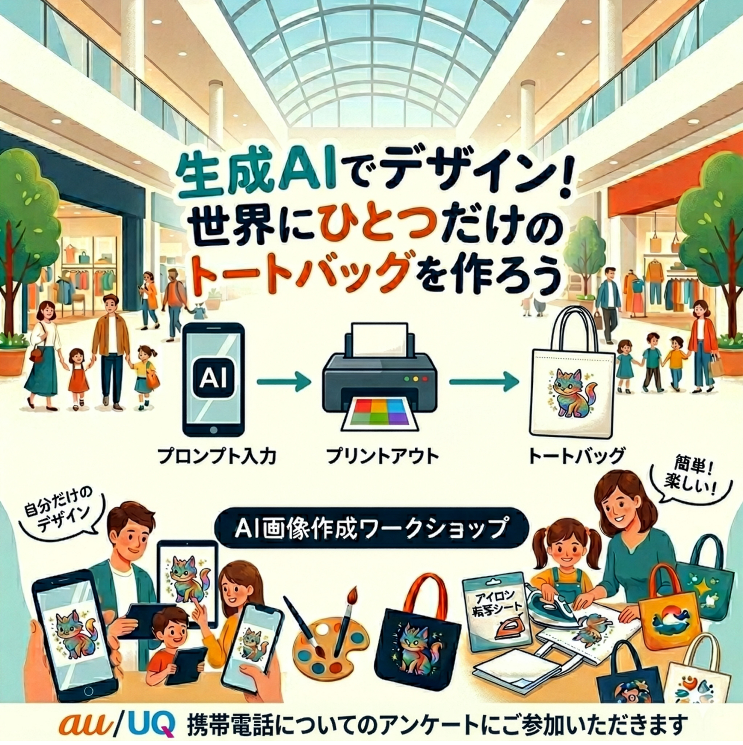 生成AIで作る！オリジナルトートバック