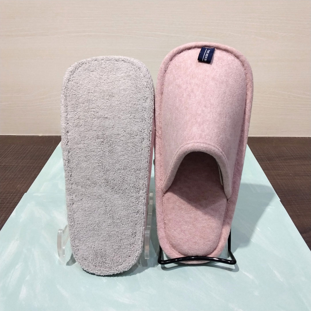 丸洗いできるお掃除スリッパ