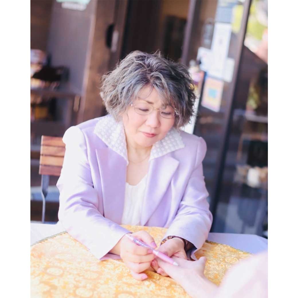 5月開催！咲田笑見 手相診断