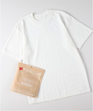HANES(ヘインズ)SHIRO,KURO期間限定10％OFF