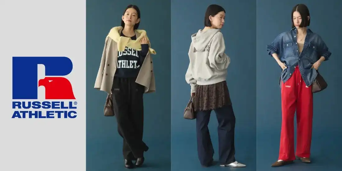 『RUSSELL ATHLETIC』 とのオリジナルアイテム第2弾が登場！ 