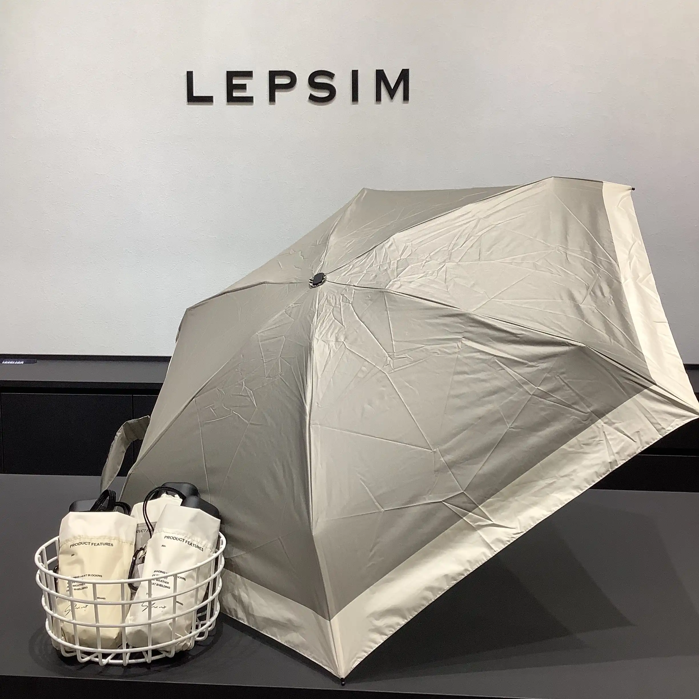 ★晴雨兼用★LEPSIMの折りたたみ傘