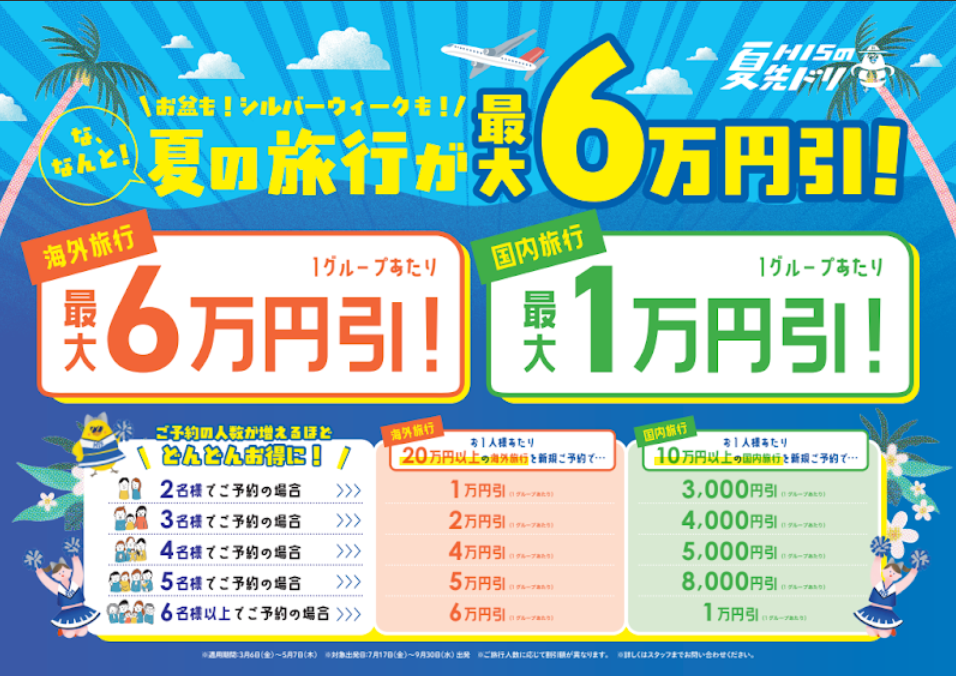 夏先取りキャンペーン