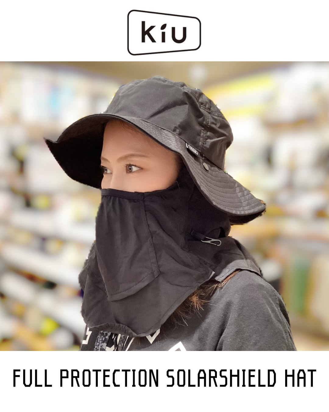 全方位をガードする“最強”UVハット入荷!