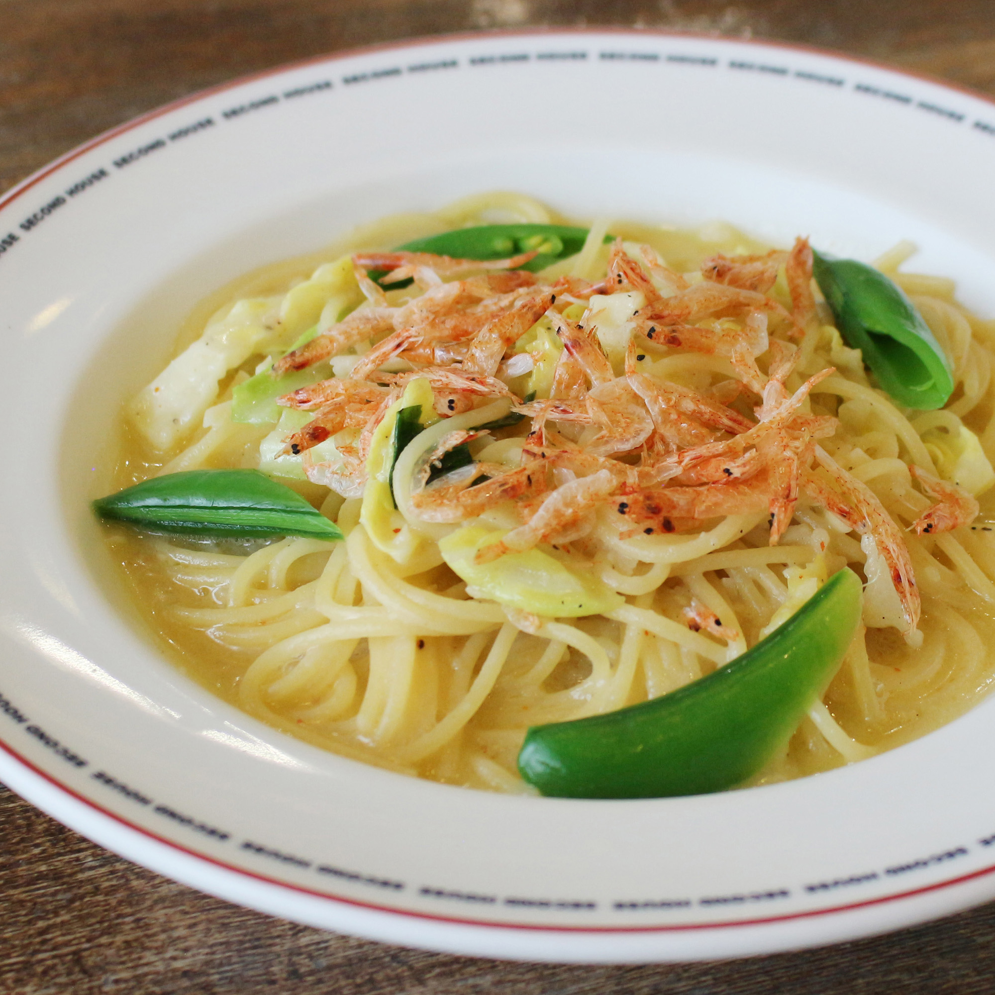 【季節限定】春の恵みのスパゲティ！～ペッパーチーズソース～