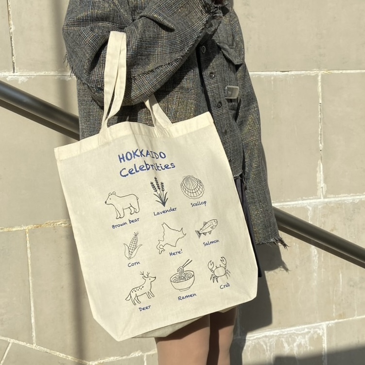 北海道限定トートバッグ販売中！