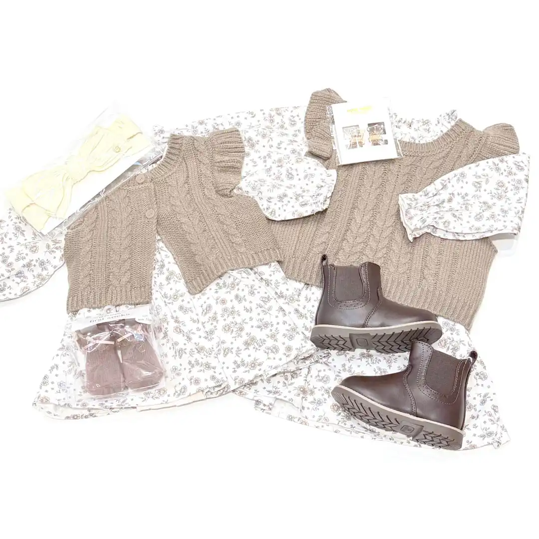 【新商品】ベスト付きワンピース