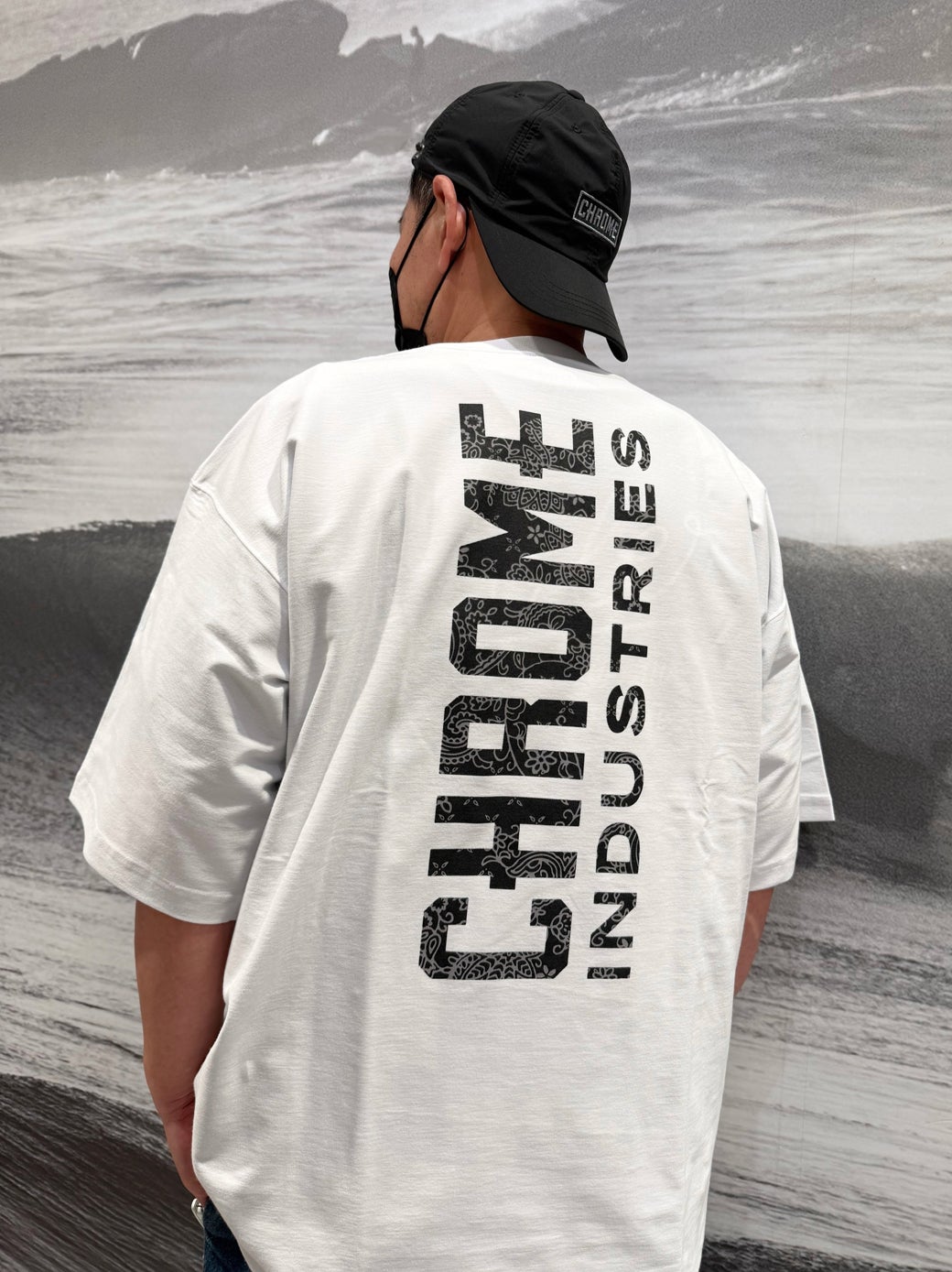 CHROME  鍾乳洞シャツ