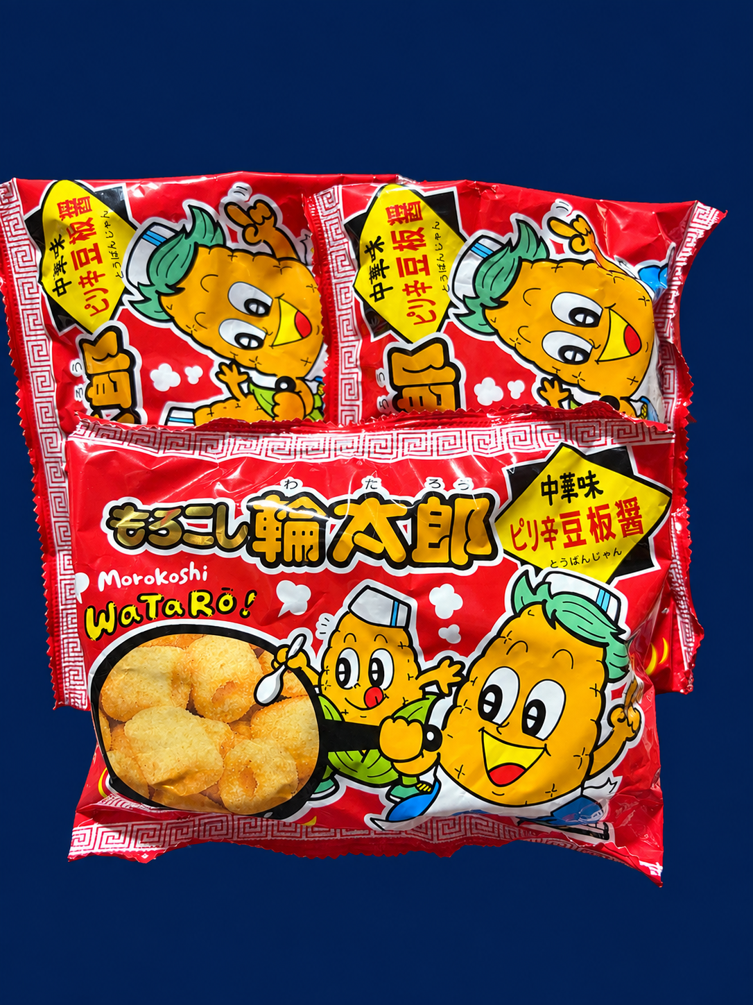 知る人ぞ知る？もろこし輪太郎ピリ辛豆板醤♪