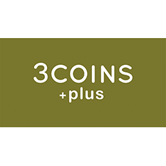 3COINS+plusロゴリニューアル