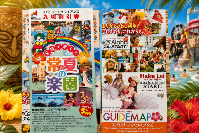 ムラサキスポーツ5店舗×スパリゾートハワイアンズ