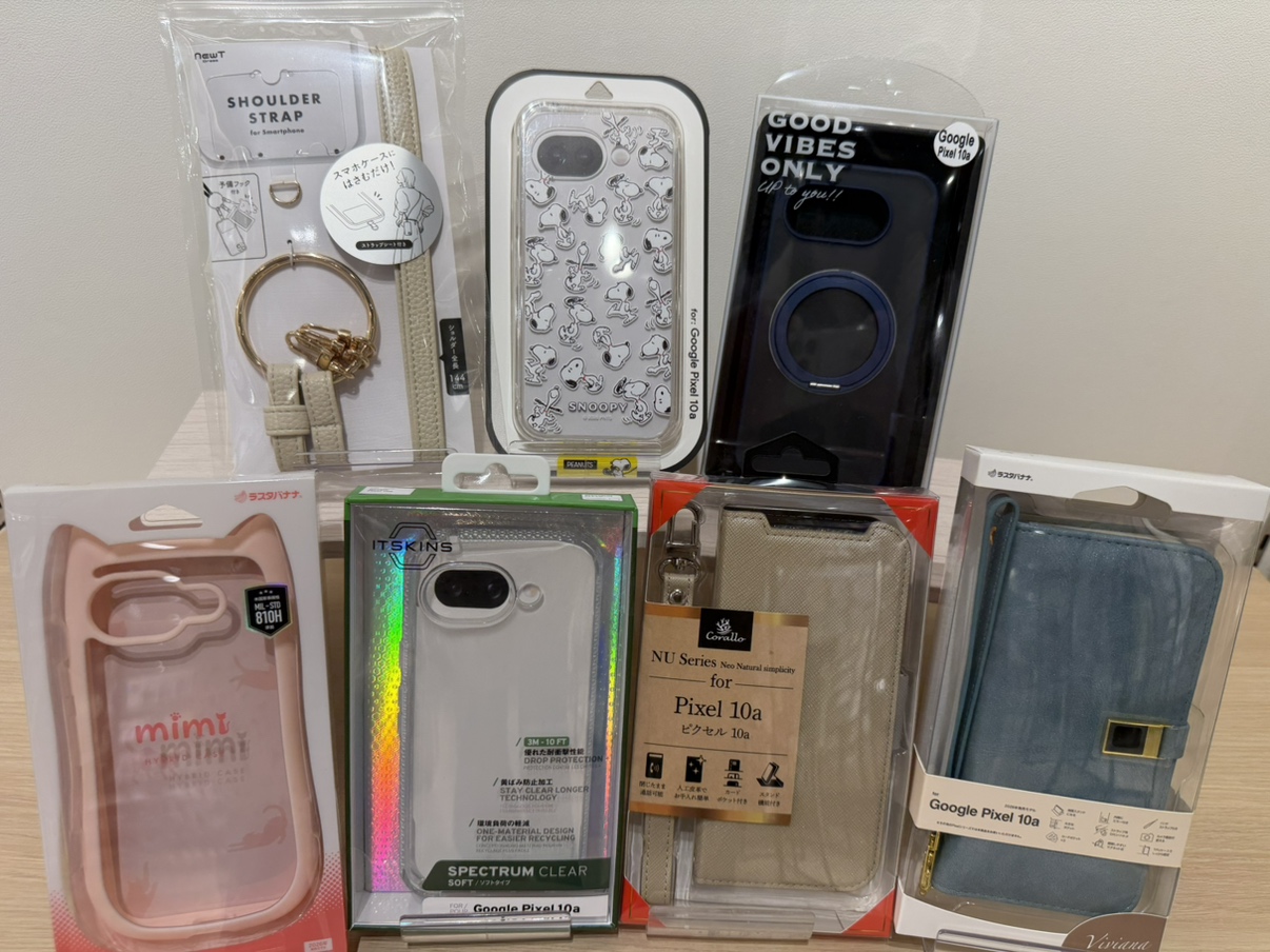 Androidユーザー必見！【Google Pixel 10a】対応アクセサリ取り扱い開始！