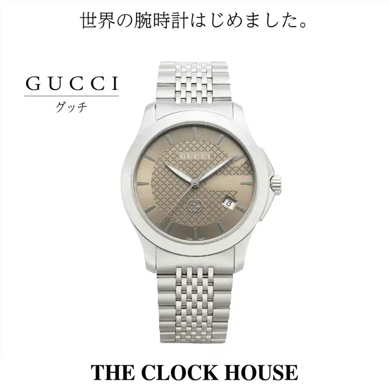 GUCCI WATCH COLLECTION 時を刻む、その瞬間さえもスタイルに。
